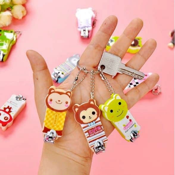 GUNTING KUKU KARAKTER Gunting Kuku Karakter Anak Nail Clipper Mini Hadiah Souvenir Lucu