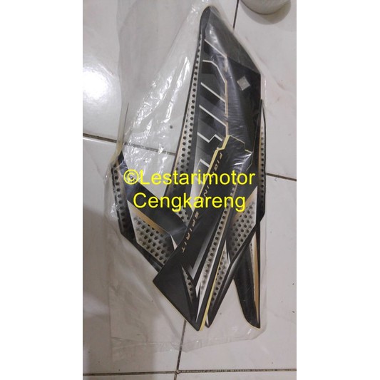 Striping Lis/lis Body/Stiker Motor Rxking 2005 Hitam