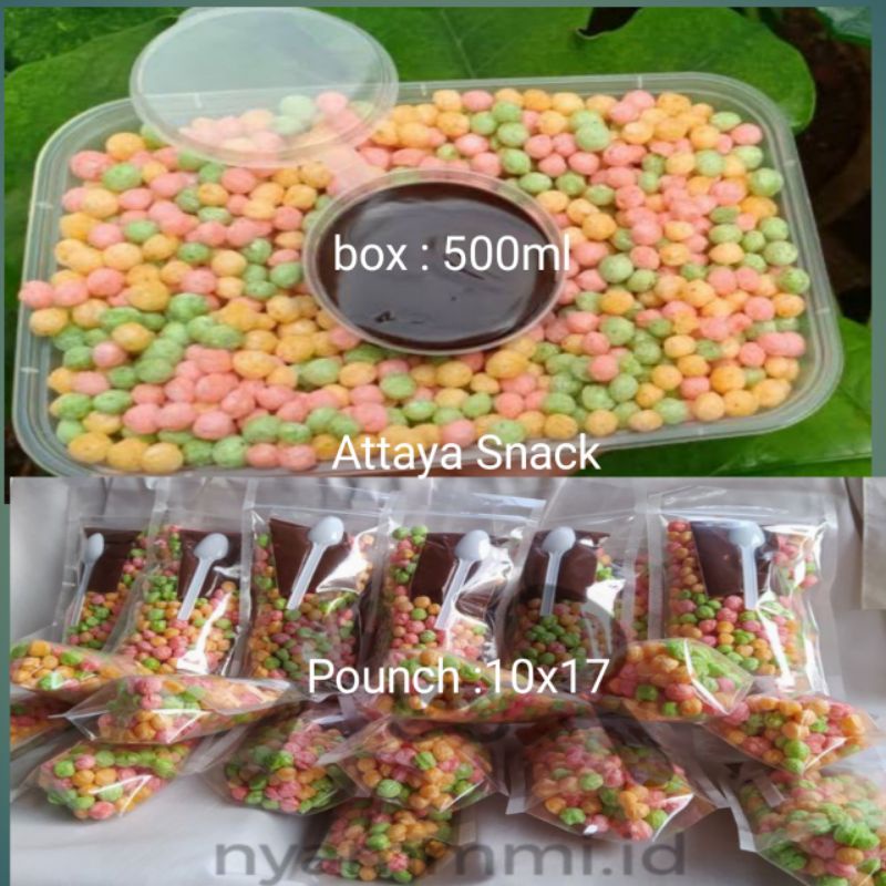 Termurah Nyam Nyam crispy Rasa Coklat Kemasan box 500ml 10pcs fre 1pcs