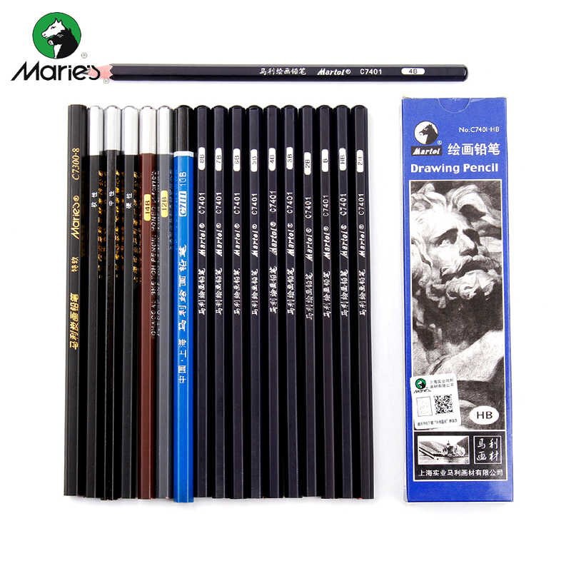 

Maries Pensil 2H HB B 2B 3B 4B 5B 6B 7B 8B 10B 12B Graphite Pencil