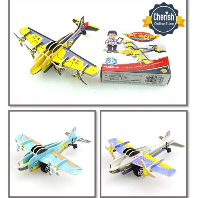 Jual 3D Puzzle Pull Back Series | SERI 