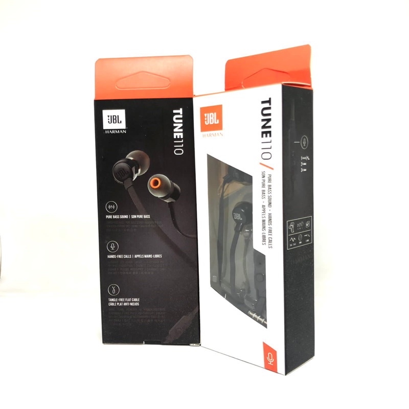 HANDSFREE JB T110 EARPHONE HEADSET JB T110 PUREBASS