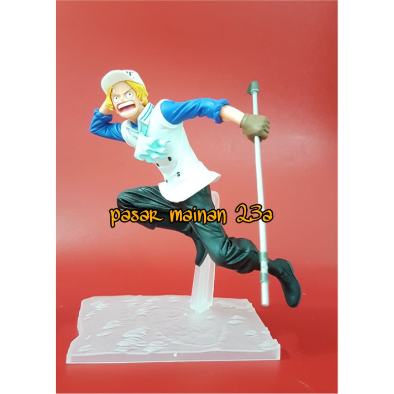 Figure one piece  Luffy Ace Sabo Treasure Marine/mainan Figure one piece Miniatur pajangan