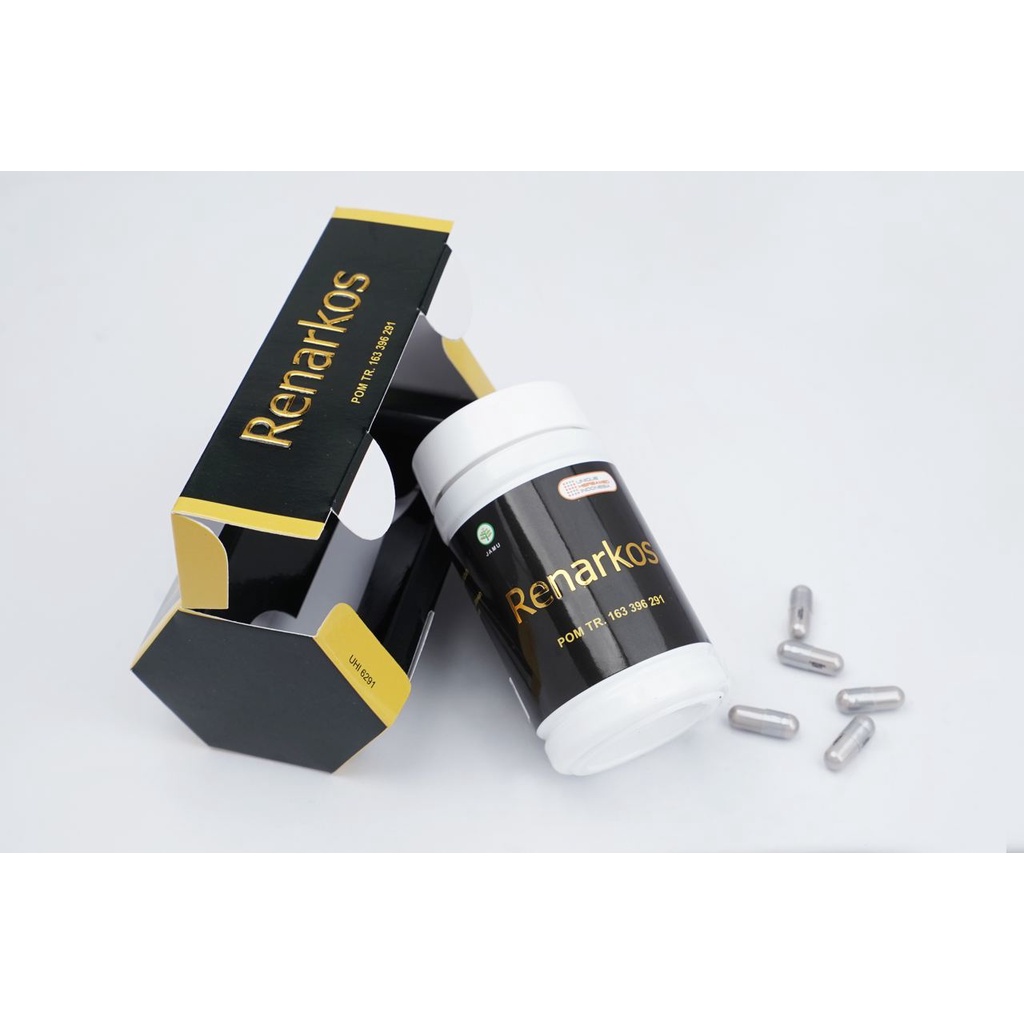 Herbamed RENARKOS Obat Detoksifikasi Paru Paru Herbal Batuk Sinusitis Anti Radikal Bebas Melancarkan Pernafasan