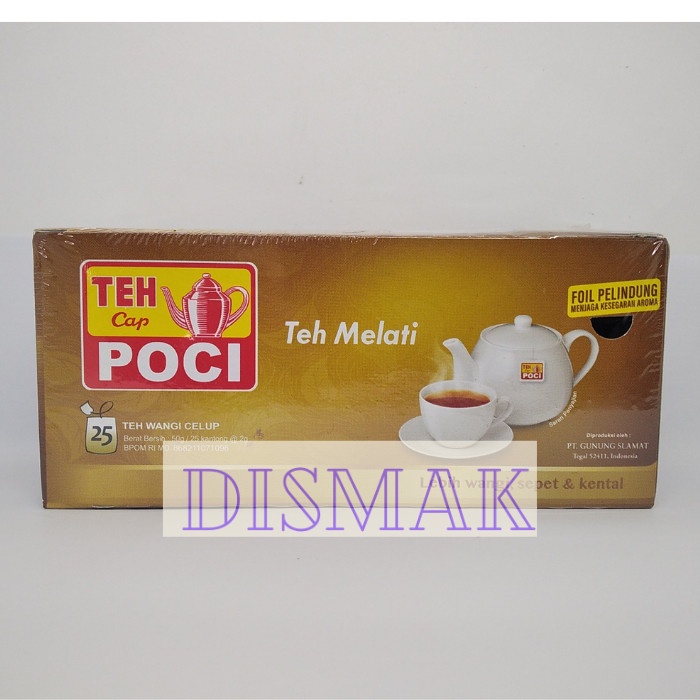 

Teh-Daun- Teh Poci Celup Jasmine Teh Poci Hijau Celup -Daun-Teh 800 Teh-Makanan-Minuman