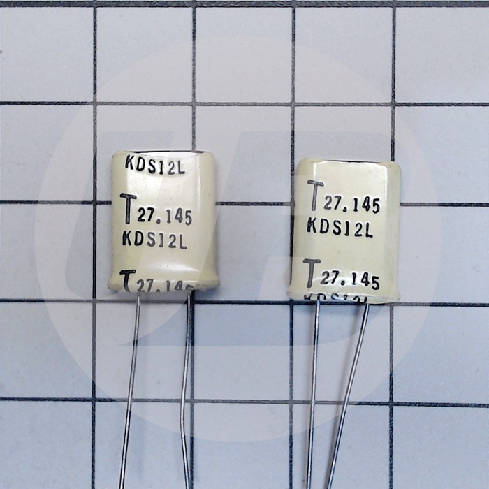 XTAL Kristal 27.145 MHZ KDSI 49U Besar Osilator Oscillator Crystal