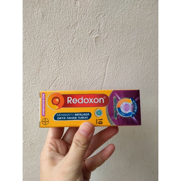 Redoxon blackcurrant isi 10 tablet