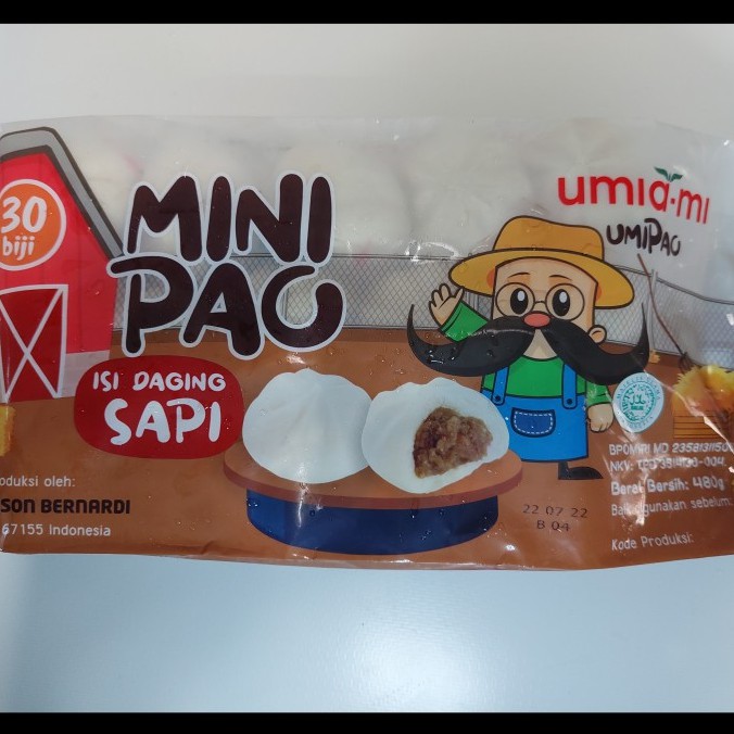 

Umiami Minipao Daging Sapi isi 30pcs