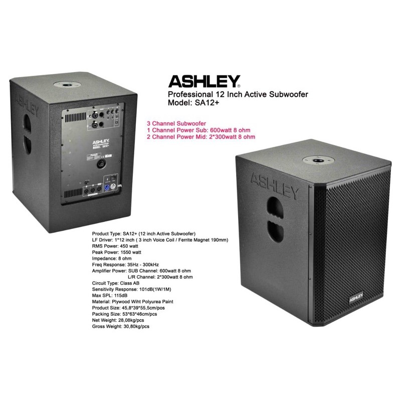 Jual Speaker Subwoofer Active Sa12 Original Sa12 Plus 12 Inch Aktif Sub Woofer Sa 12 Terbaik Indonesia Shopee Indonesia