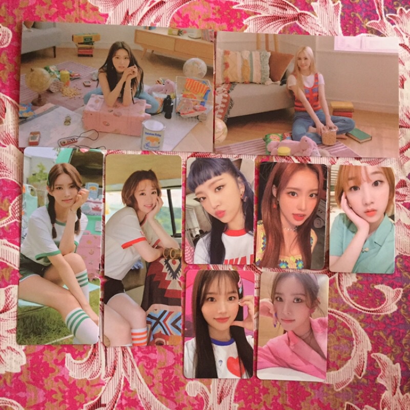 Weekly holiday photocard jihan monday weeekly holiday album pc jihan monday soojin jiyoon holiday