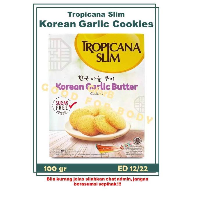 

Terjamin Bagus || YnQ Tropicana Slim Korean Garlic Butter Cookies 100 gr ||Super@laris