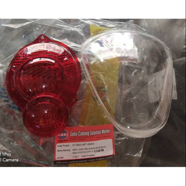 Mika lampu Belakang Mika Stop Scoopy FI 2012 2013 2014 2015 2016 WIN