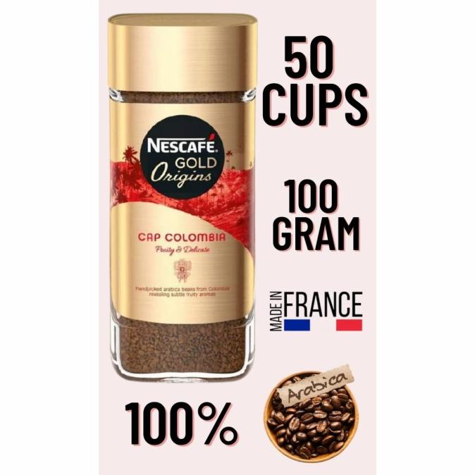 

Nescafe Gold Freeze Dried Arabica Coffee Cap Colombia 100G