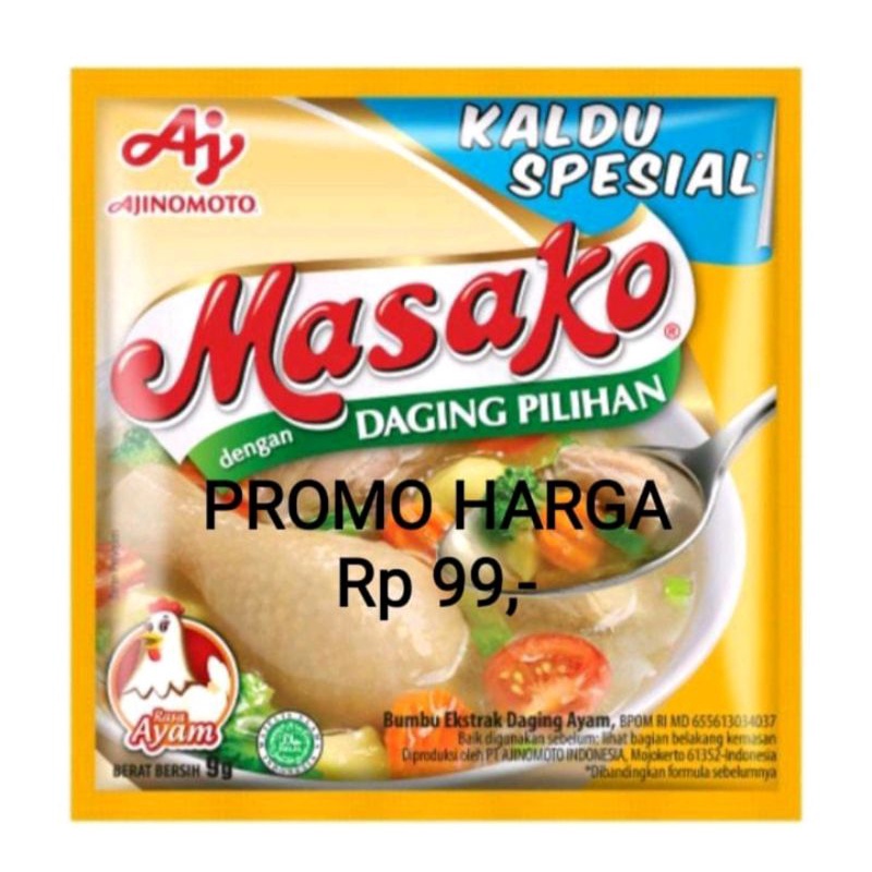 

Masako bumbu penyedap rasa kaldo ayam 1pcs