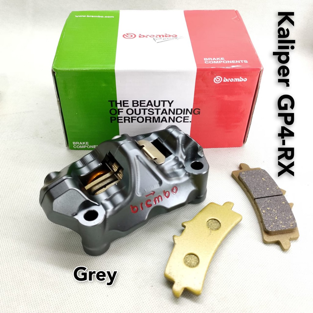 Big Promo Kaliper GP4-RX CNC GREY Disc Brake Caliper GP4RX