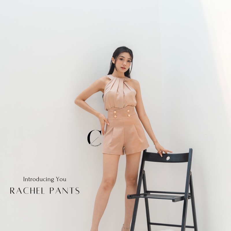 RACHEL PANTS - PREMIUM HW SHORTS WANITA