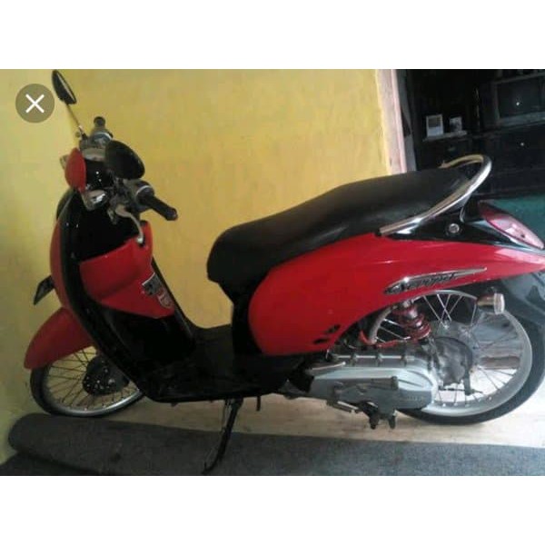 cover kontak inner scoopy karbu KYT hitam