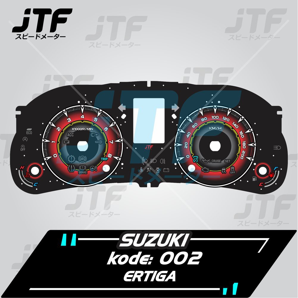 Jual Panel Speedometer Ertiga Custom Speedometer Indiglow By JTF