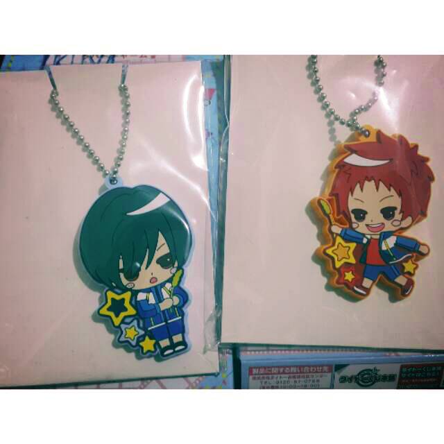 Free Rubber strap set asahi&ikuya
