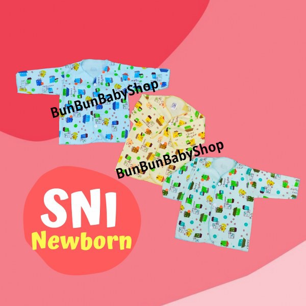 SNI Baju Bayi Atasan Perlengkapan Baru Lahir New Born Cowok Cewek Laki Perempuan Pakaian Baby Murah