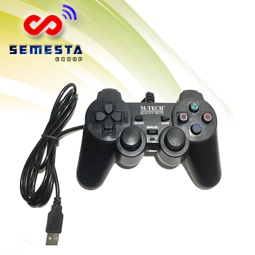 GAMEPAD MTECH SINGLE ANALOG BLACK