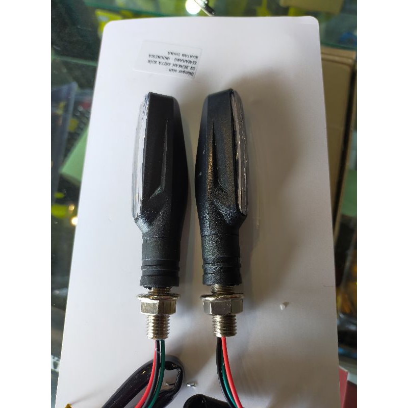 lampu sein led lurus running 2 warna sen sein riting led 2 warna sein led lurus mini sein led mini