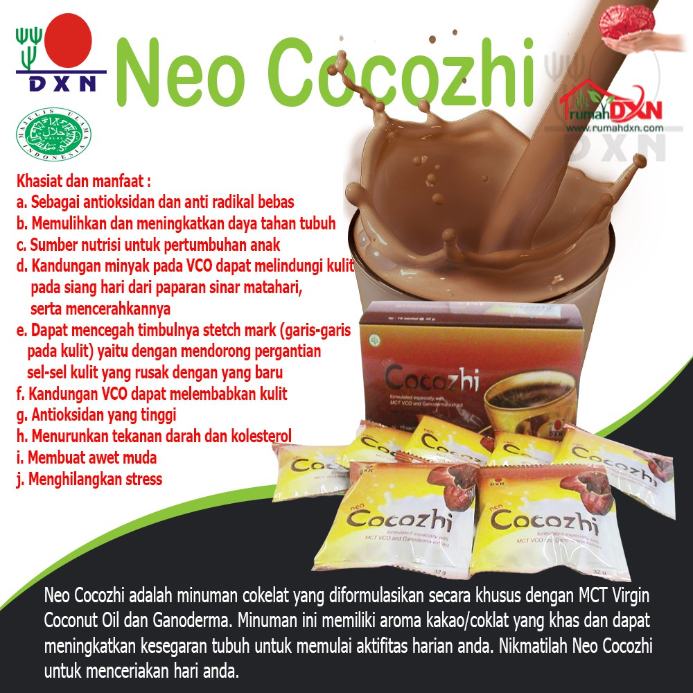 Jual Neo Cocozhi Dxn 15 Saset Shopee Indonesia