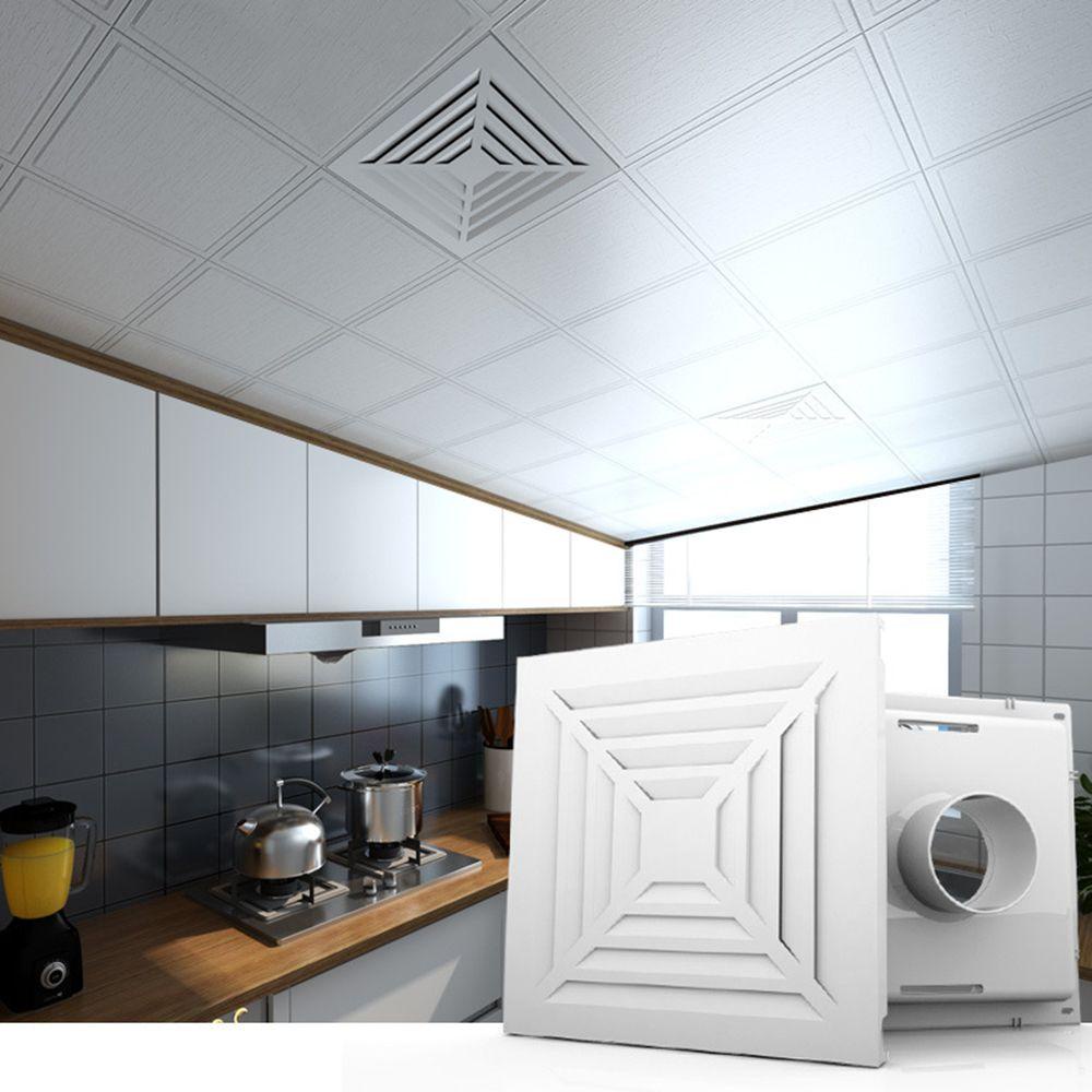 R-FLOWER Air Vent Diffuser Tahan Lama Adjustable Sirkulasi Udara Perlengkapan Ac Penutup Lubang Angin