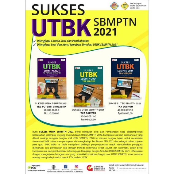 SUKSES UTBK 2021