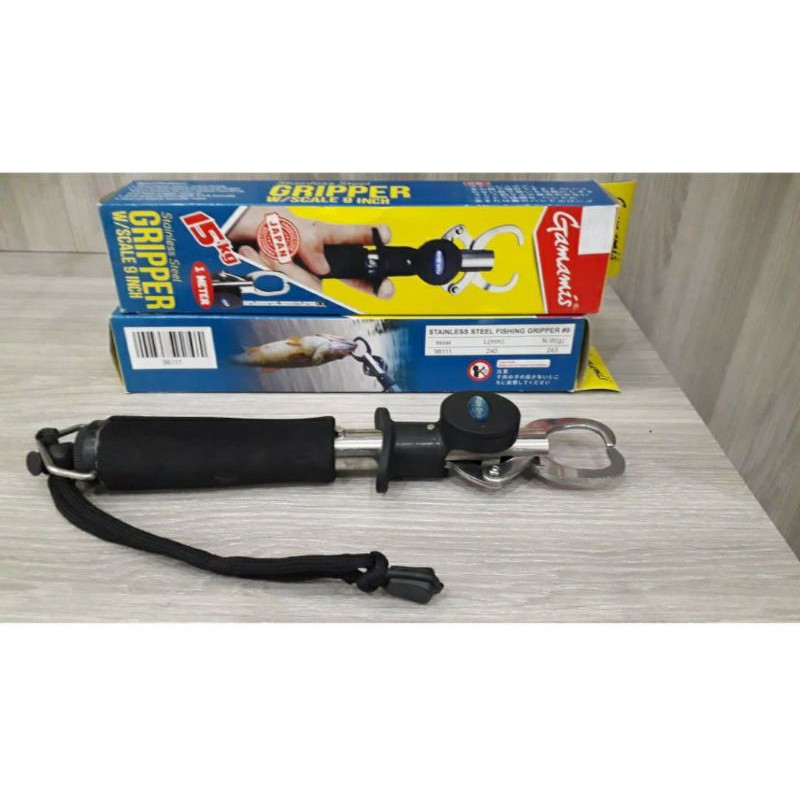 Penjepit Ikan Lip Grip Gamamis Gripper Timbangan