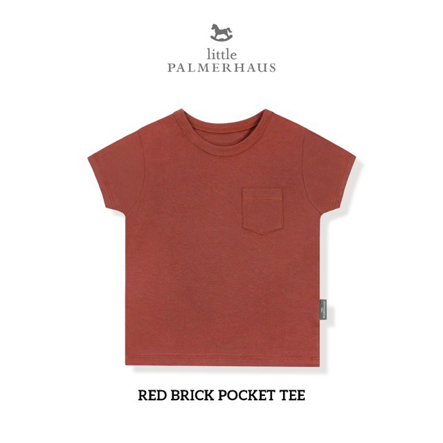 Little Palmerhaus  Pocket Tee 0-6 Tahun GIRL Kaos Bayi Lembut Velvet Libby Aruchi Miyo