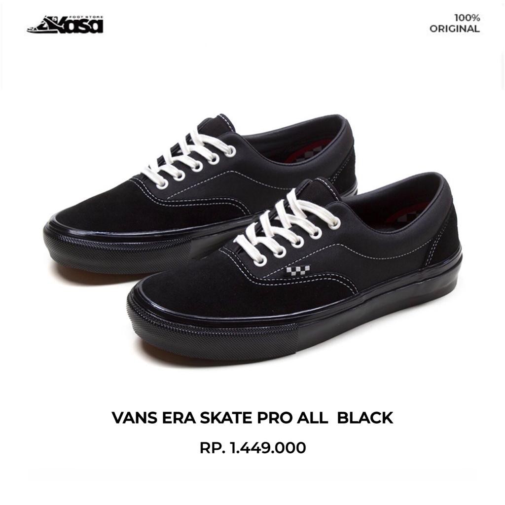 VANS ERA SKATE PRO ALL BLACK