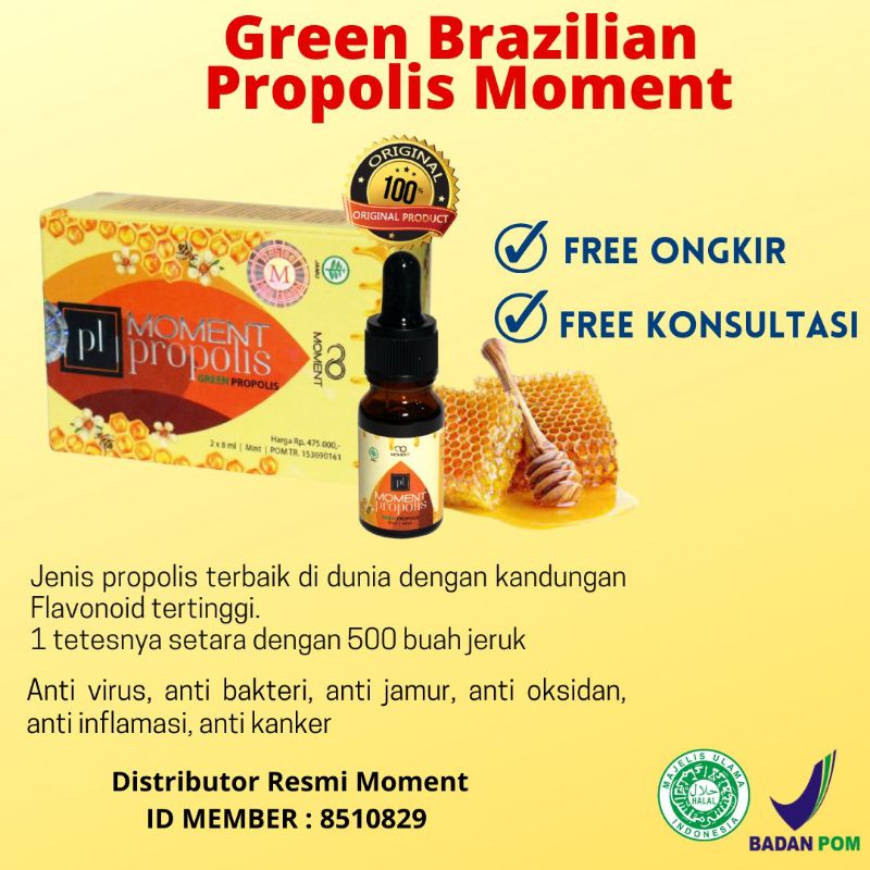 Moment Propolis Obat Covid Suplemen Vitamin C