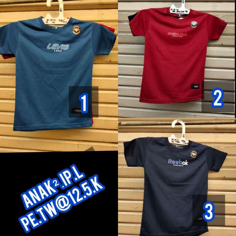 Kaos anak distro lengan pendek 4