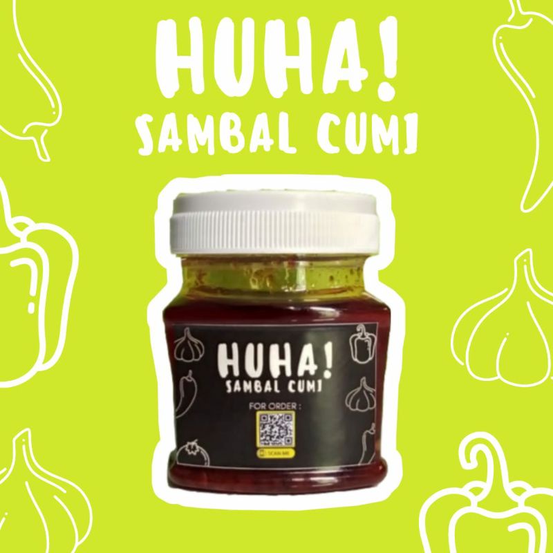 

HUHA! Sambal Cumi Asli berat 135gram