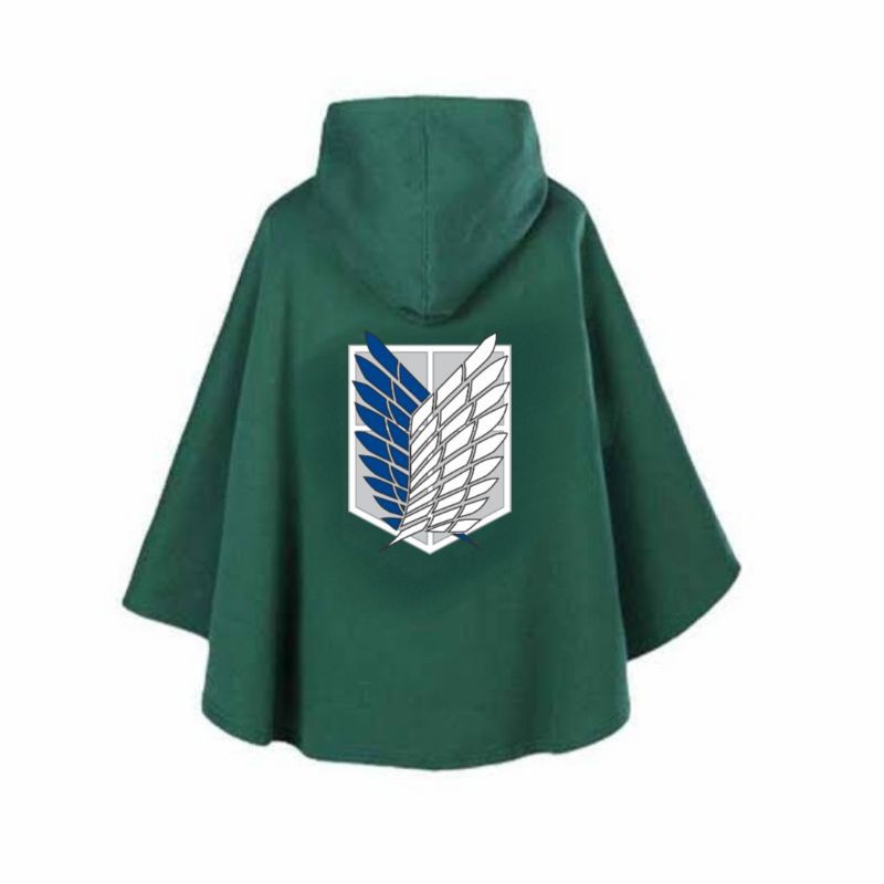 -- PRE ORDER !! jubah attack on titan bahan fleece