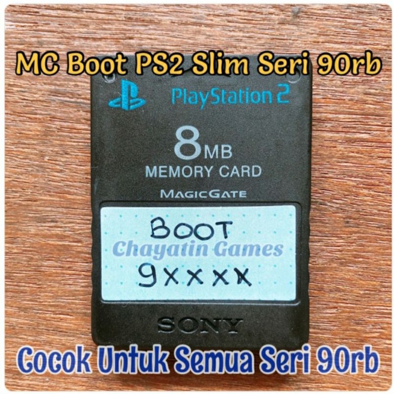 MC BOOT 90rb - SCPH 9XXXX / Untuk Semua Mesin PS2 Slim Tanpa Matrix