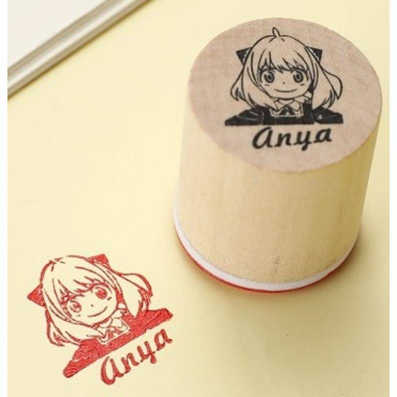 SXF010 – Stempel Stamp Spy x Family Anya Anime Cosplay Jepang