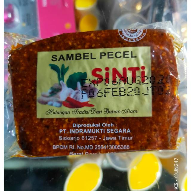 

Sambel Pecel Sinti 100gram