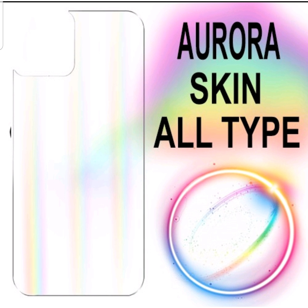 GASKIN AURORA OPPO A5S ,OPPO F11 ,OPPO F11 PRO GASKIN AURORA ANTI GORES BELAKANG - BENUA DUNIA