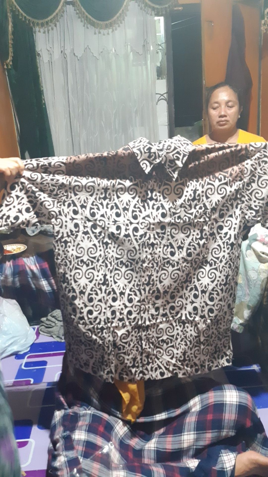 Kemeja Batik Pria Lengan Panjang Modern Premium Rajata Size M L Xl Xxl