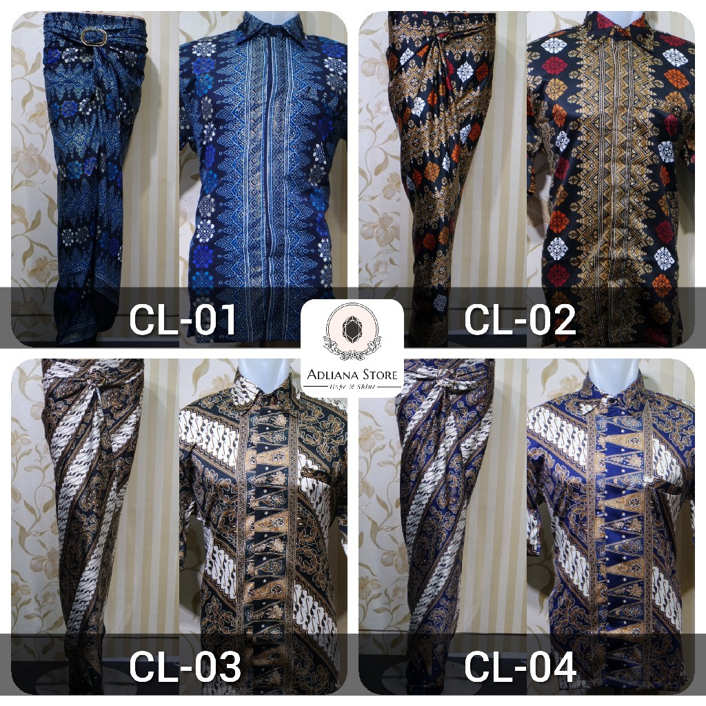 (COD)Rok Lilit dan Kemeja Batik Pria / Couple Lilit / Couple Batik / Batik Couple HANANIA KEBAYA COLLECTIONS