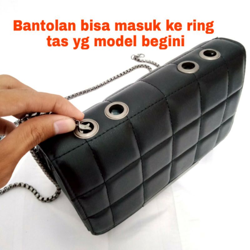 TALI TAS RANTAI ULIR PANJANG 120CM STRAP TAS SELEMPANG WANITA - Kattelaurents