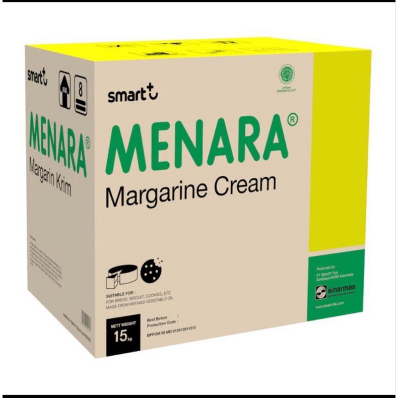 

Menara Margarine/Margarin Kuning/Mentega Menara 15 Kg ( Grab/Gojek )
