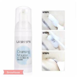 LASH SHAMPOO / SPA LENGKAP DENGAN KUAS EYELASH EXTENSION KOREA