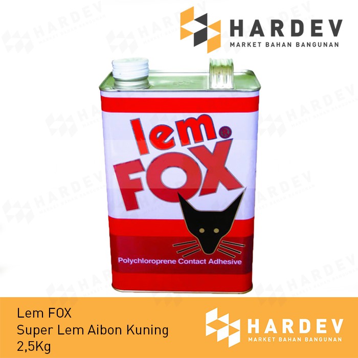

Lem Fox Kuning 2,5 kg