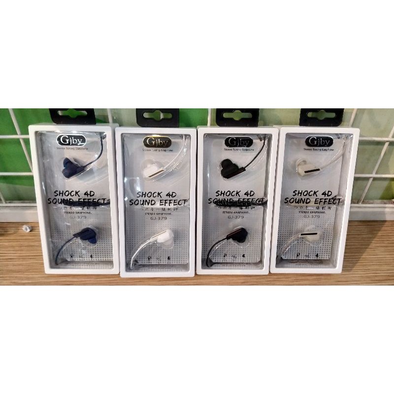 EARPHONE HANDFREE GJBY GJ-379 BASS