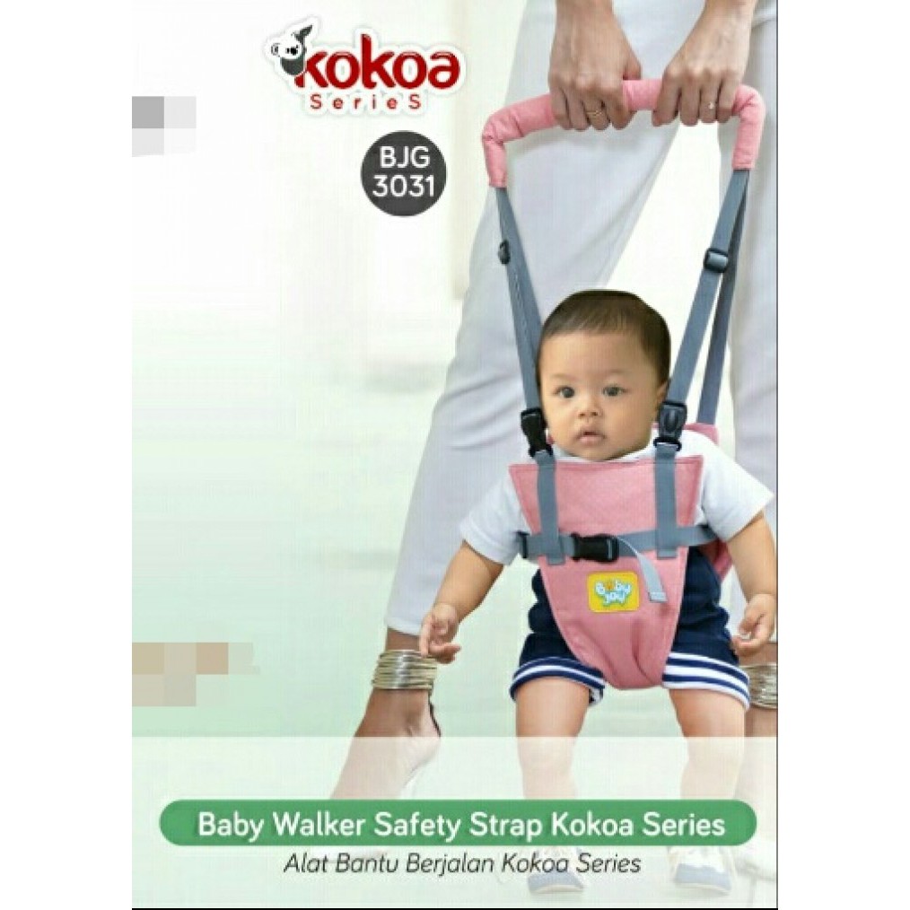 BABY WALKER KOKOA SERIES strap alat bantu belajar berjalan jalan bayi Makassar BJG 3031 Baby Joy