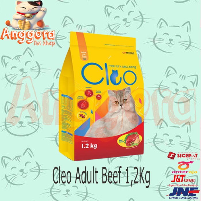 Makanan Kucing murah premium CLEO freshpack 1,2kg All Varian