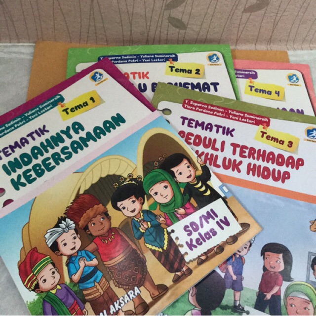 Buku Tematik 1-4 Kelas 4 BUMI AKSARA